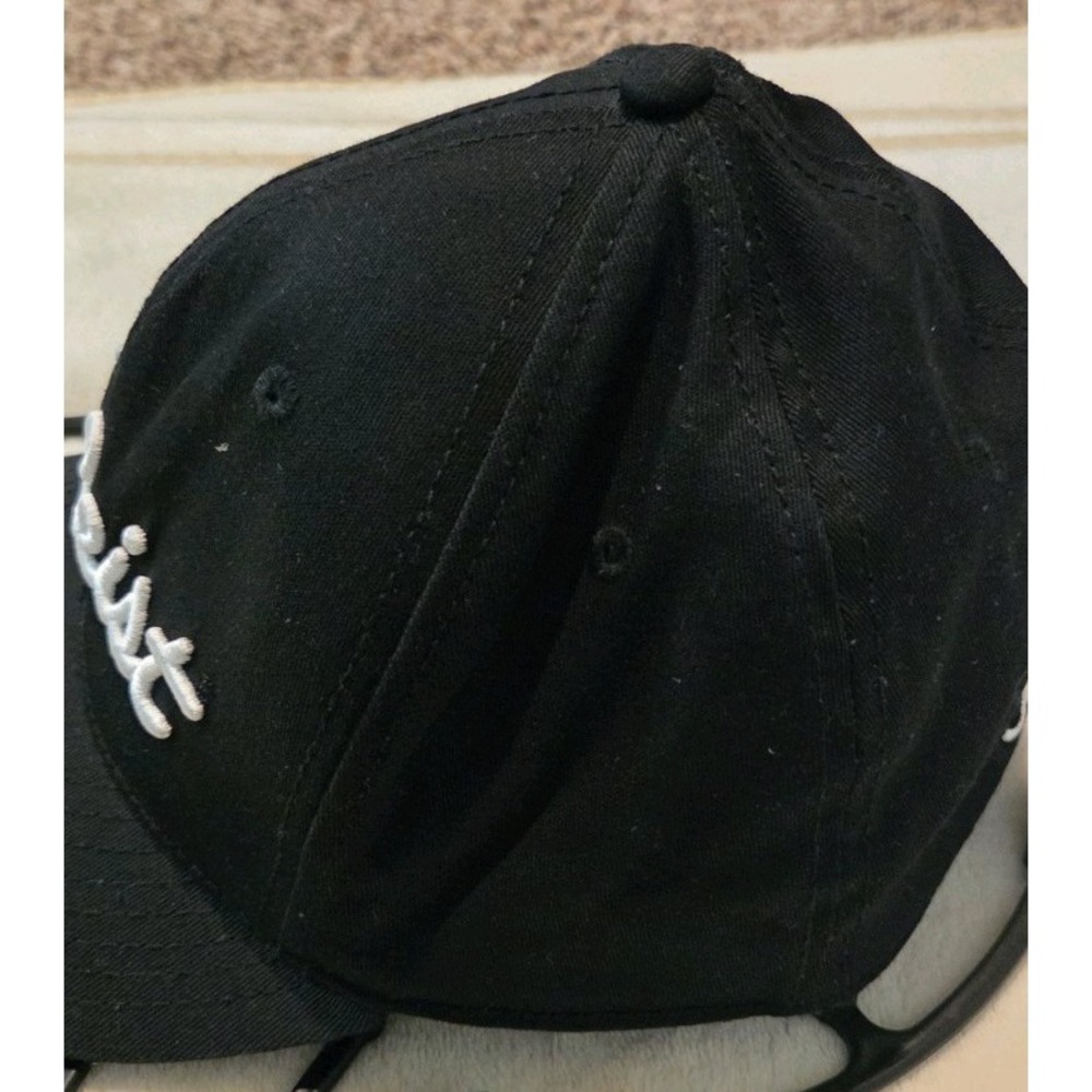 TITLEIST MENS SMALL/MEDIUM FITTED BLACK HAT - Picture 2 of 6